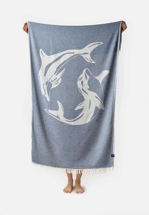 FAUNA - Beach towel - navy