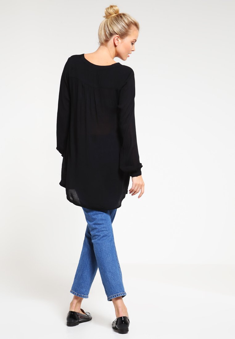 Damen Hemdblusen | Kaffe AMBER Tunika black deep/schwarz - TR05805 Damen Hemdblusen | Kaffe AMBER Tunika black deep/schwarz - TR05805