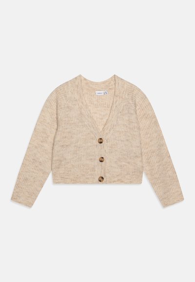 NKFHOLLY CARD NOOS - Gilet - beige