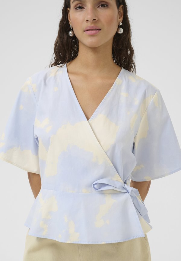 Bluse - vanilla print heather