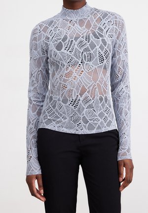 Top s dlouhým rukávem - blue-grey