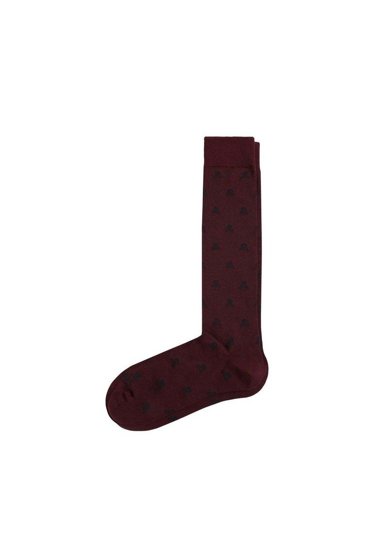 Scalpers SKULL  - Strømper - burgundy