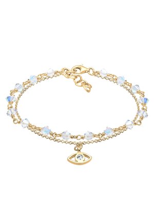 SPARKLING EVIL EYE - MIT KRISTALLEN VON SWAROVSKI® - Bracelet - gold coloured