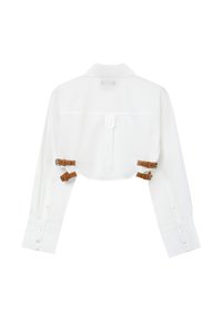 Calliope CROP CON FIBBIE LATERALI  - Camicia - bianco