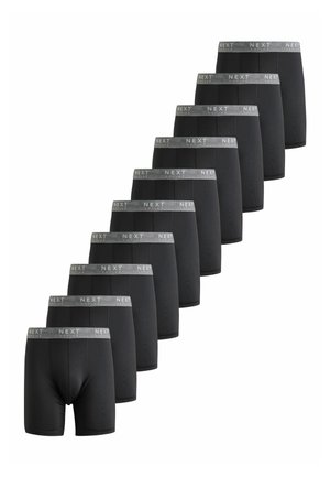 Next, SPORTS LONGER LENGTH TRUNKS 10 PACK - Tætsiddende boxershorts - black