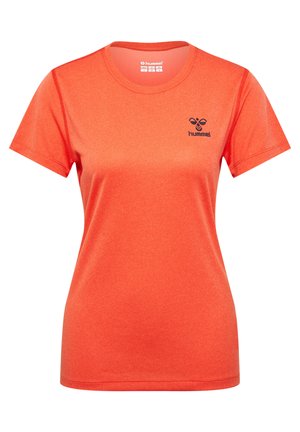 SPRINT MEL - T-shirt print - spicy orange melange