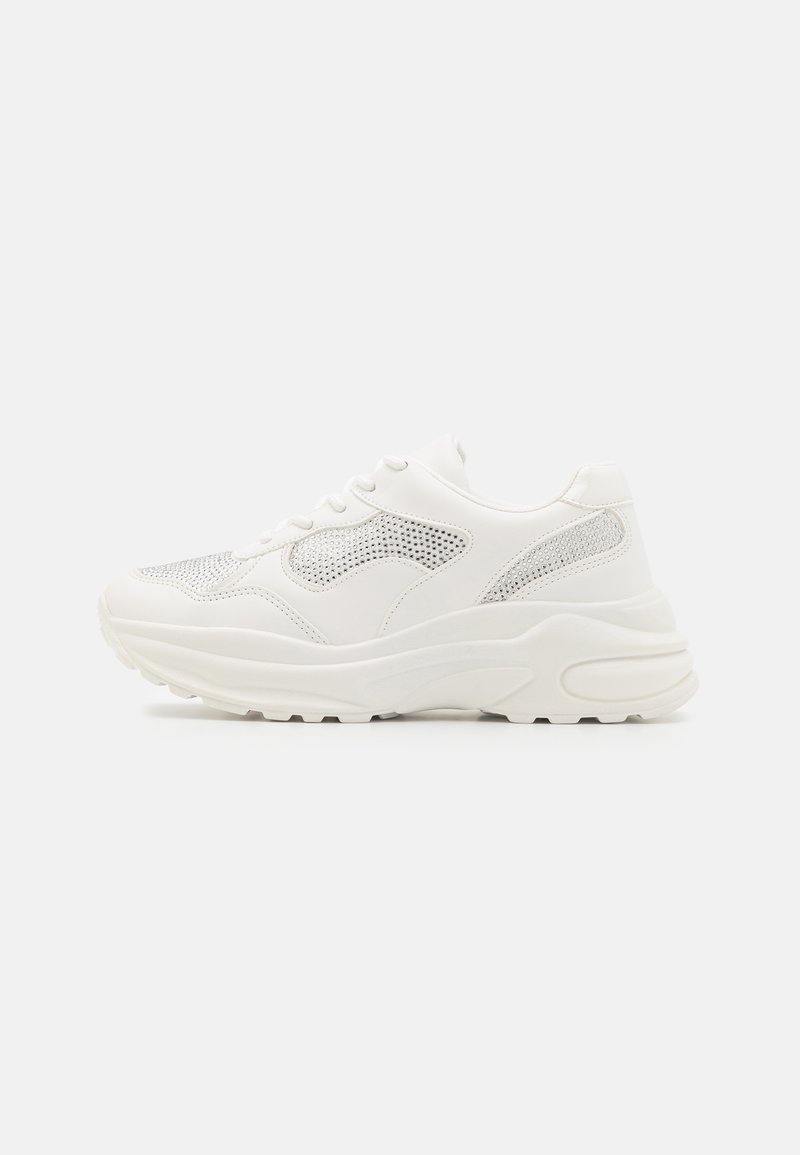 Even&Odd - Sneakers - white/silver, Förstora