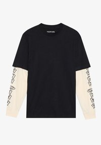 UNISEX - Maglietta a manica lunga - black/white