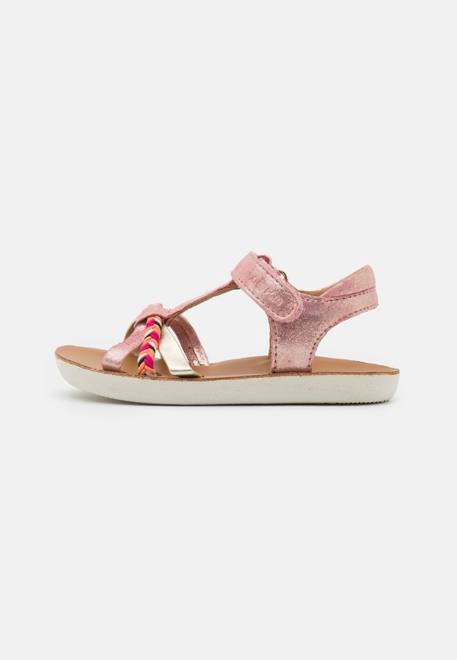 GOA SALOME - Sandaler - corail/platine