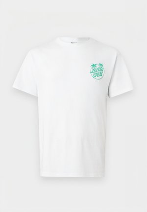 ALOHA DOT UNISEX - Marškinėliai su spaudiniu - white