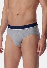 Schiesser 6 PACK - Slip - grau rot blau