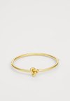 DOUBLE KNOT HINGED BANGLE - Karkötő - gold-coloured