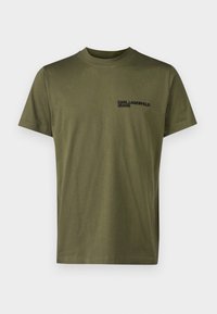LOGO SLIM-FIT - Paprasti marškinėliai - ivy green