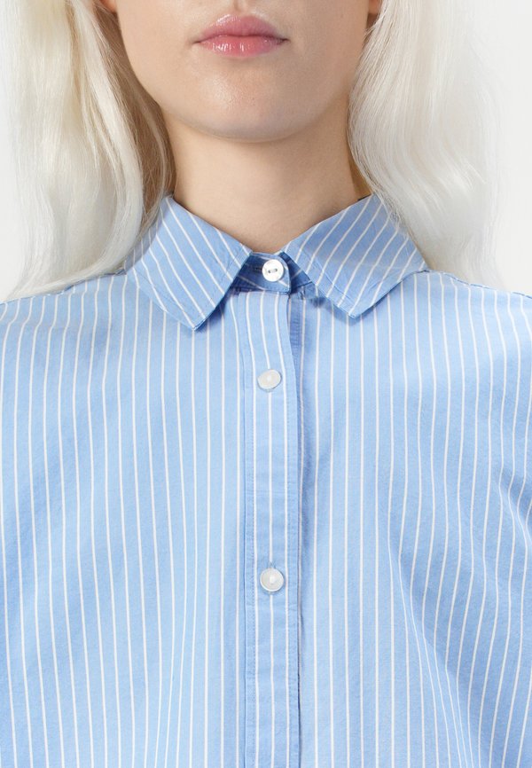 OVERSIZED TIE BACK SHIRT - Button-down blouse2