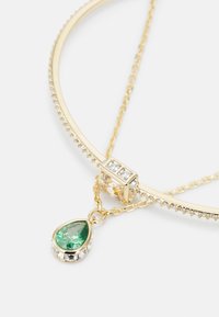 Swarovski CHROMA BANGLE MIXED CUTS - Karkötő - green