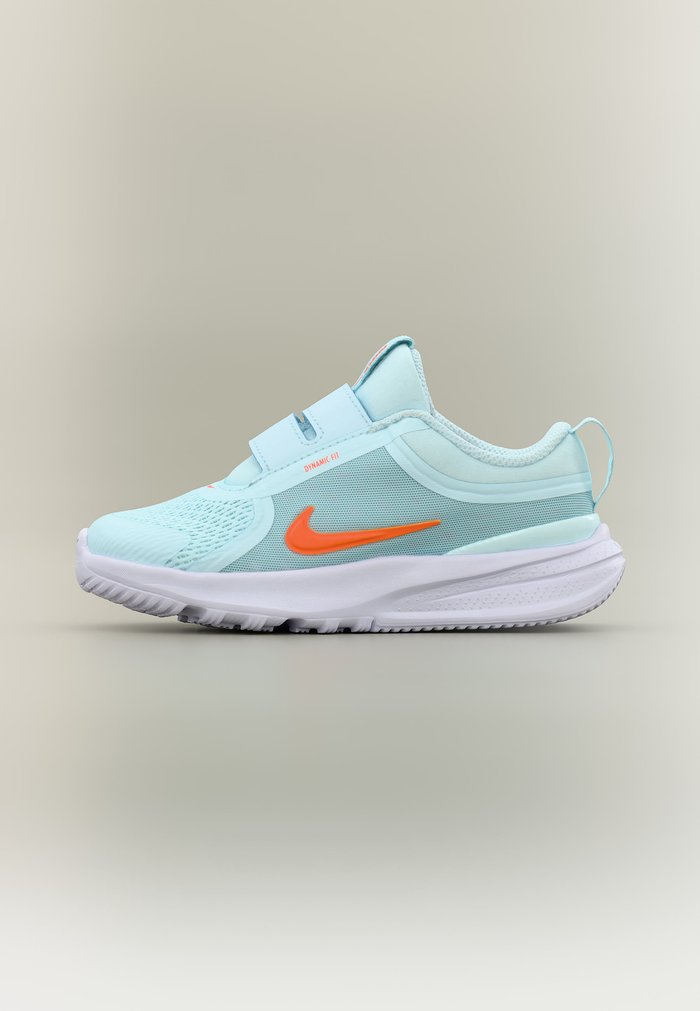 Nike STAR RUNNER 5 UNISEX - Road running shoes - glacier blue/total orange/energy/black