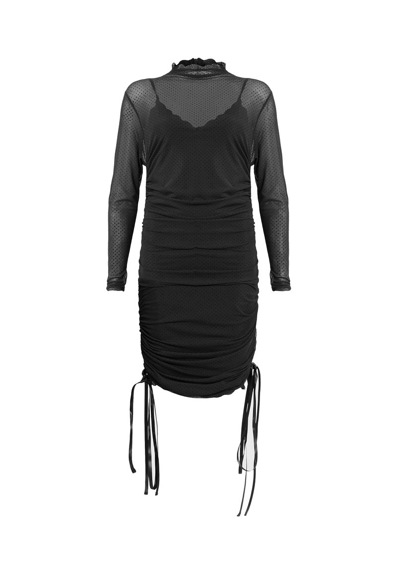 AllSaints Etui-jurk zwart AllSaints Etui-jurk zwart