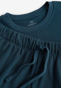 Next SOFT  LONG SLEEVE SET REGULAR FIT - Pidžame - teal blue