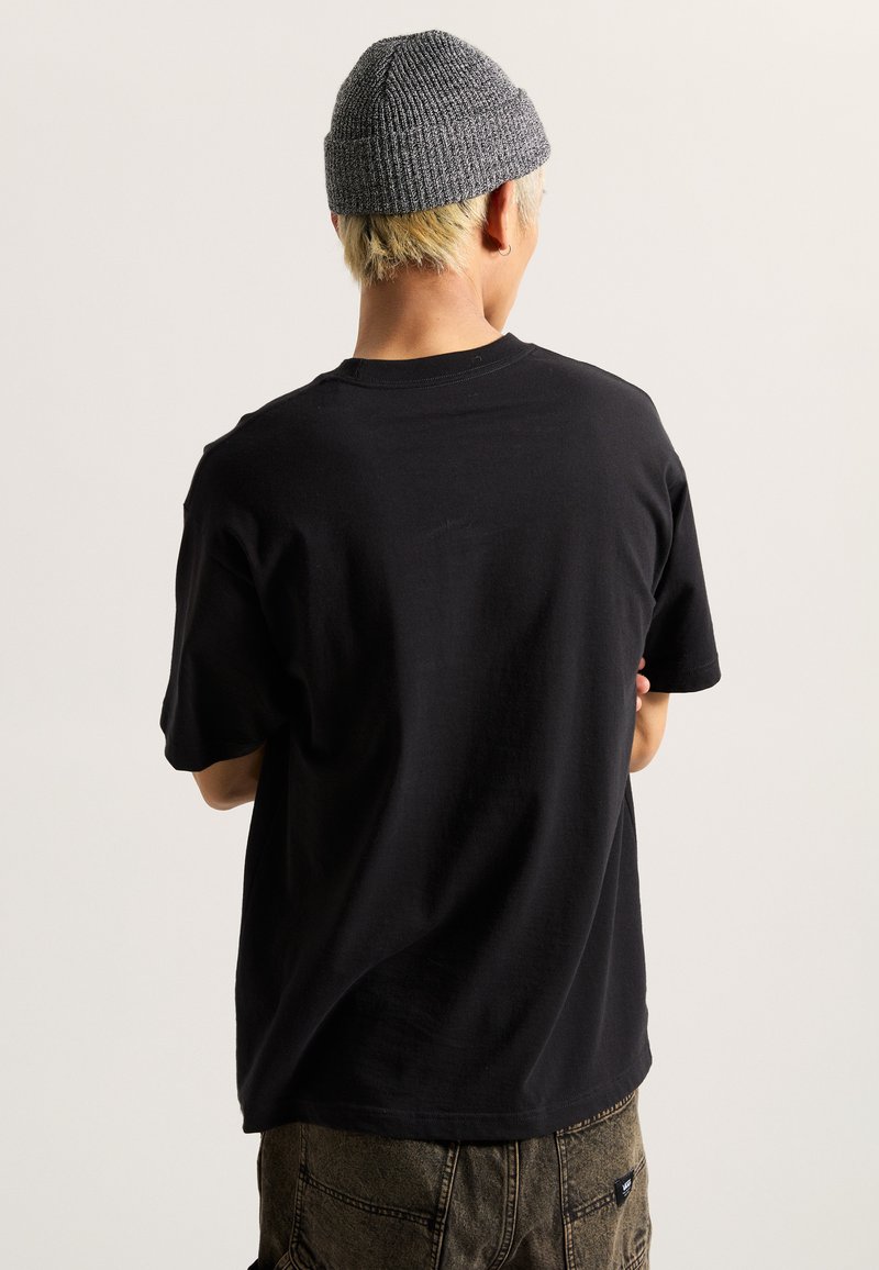 Vans STAR CHECKER - Triko s potiskem - black