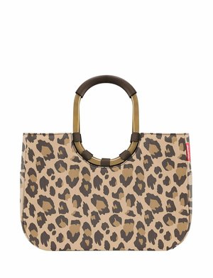 LOOPSHOPPER L FRAME  - Shopping Bag - frame leo macchiato
