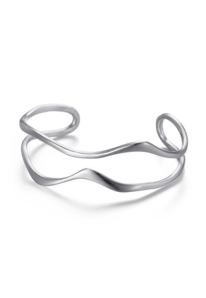 OFFENES WELLENMUSTER  - Bracelet - silberfarben