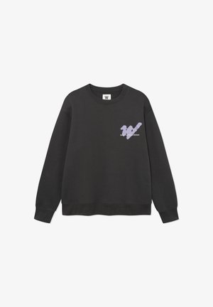 WOOD WOOD, WWJAMES GHOST CREW NECK 25080 - Sweatshirt - pirate black