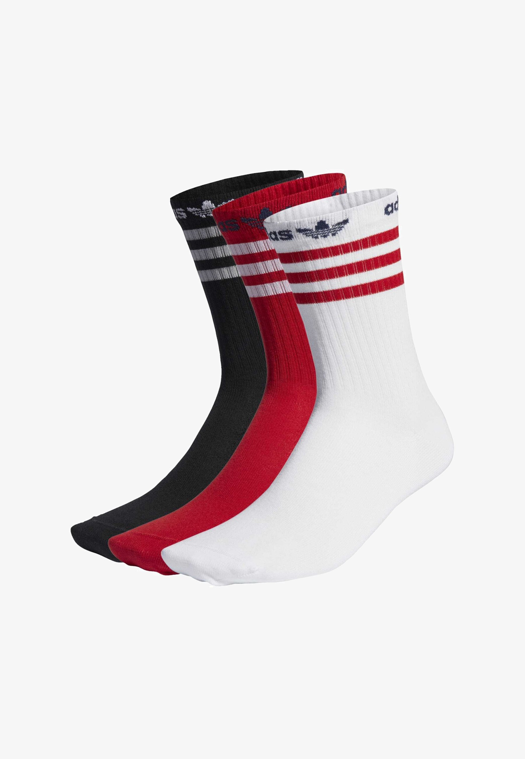 adidas Originals CREW UNISEX PACK Socks black white better