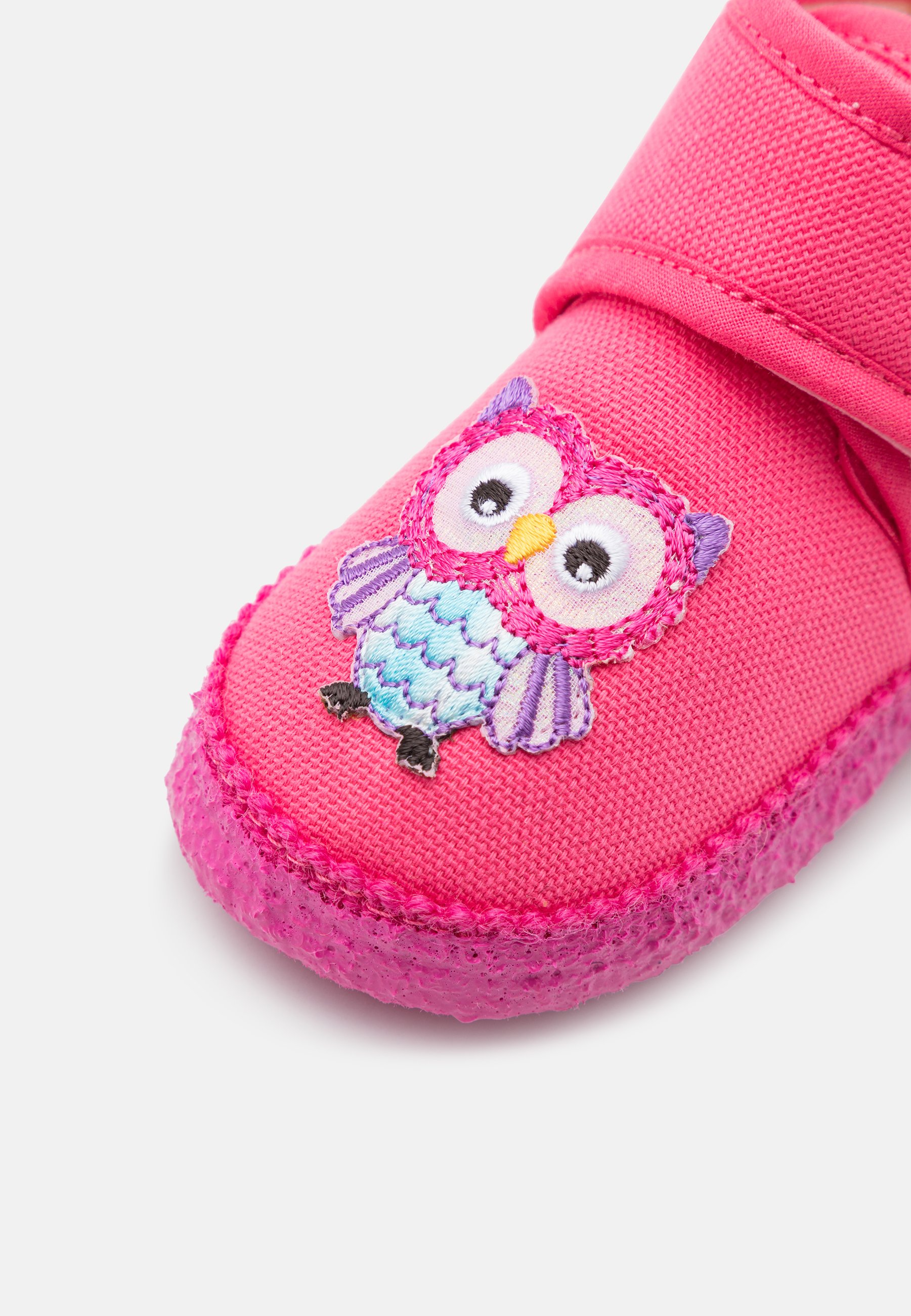 Nanga Klette Hausschuh Rot - Kuscheliger Klassiker Größe 34