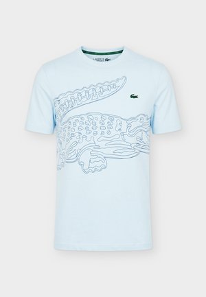 Lacoste Sport, CROCODILE PRINT - T-shirt de sport - bleu clair/bleu