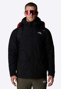 The North Face BASE CAMP DUFFEL - L - Resväska - tnf red tnf black npf