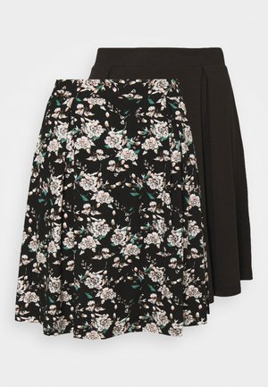 VIBE SHORT SKIRT 2 PACK - Minisukně - black