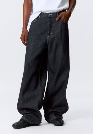 Weekday ASTRO UNISEX - Φαρδύ τζιν - blue rinse