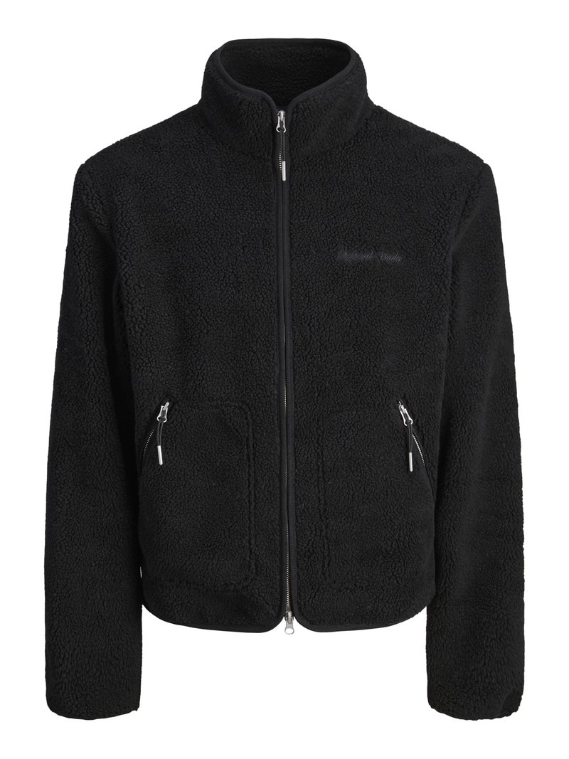 jack & jones Fleecejas zwart