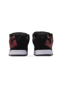 DC Shoes COURT GRAFFIK UNISEX - Sneaker low - bw black white red