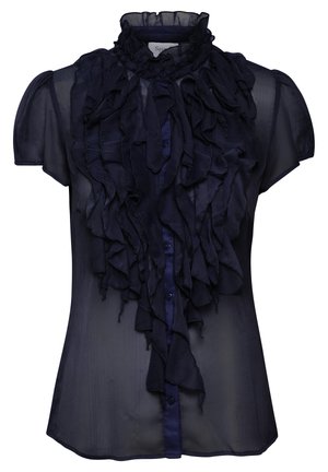 Saint Tropez LILJA CRINKLE - Bluza z gumbi - night sky