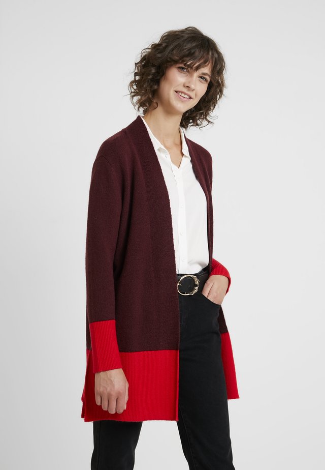 Cardigan - ruby wine