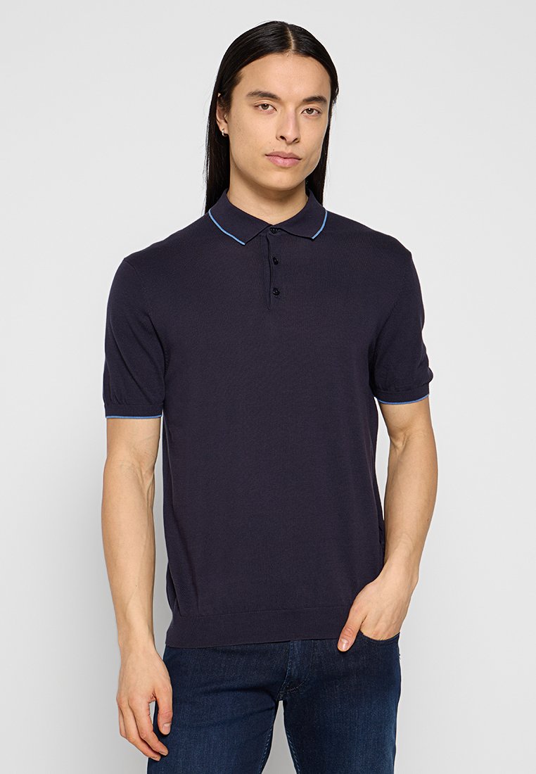 Replay Poloshirt donkerblauw