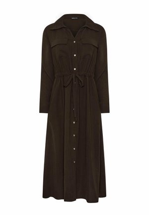 M&Co, WOMEN'S SHIRT DRESSES - Shirt dress - chocolate