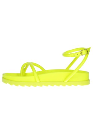 CHIARA FERRAGNI Sandali con plateau - giallo