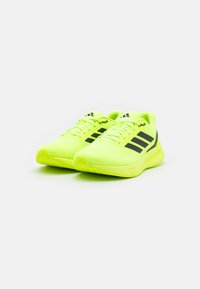 adidas Performance RUNFALCON 5 - Road running shoes - lucid lemon/core black