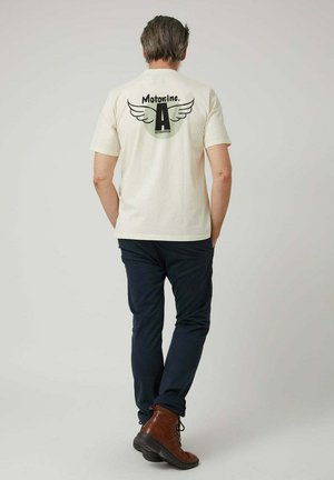 Camiseta estampada - crudo