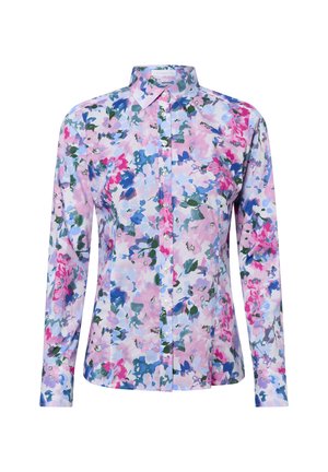 Hemdbluse - rosa hellblau