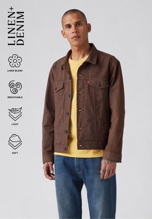 THE TRUCKER - Traper jakna - big shopping bag gd linen+ denim