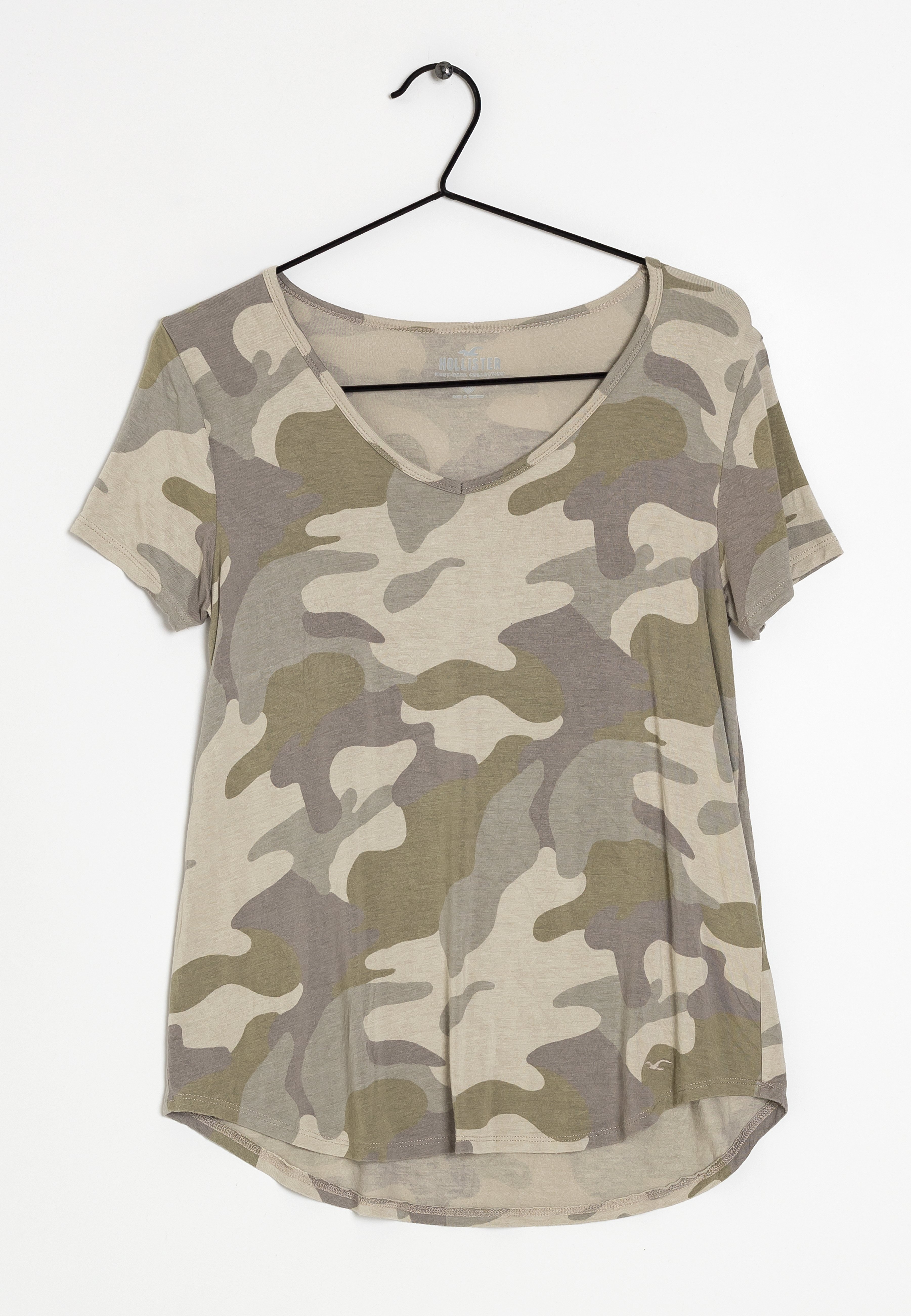 Hollister Co. Print T-shirt - green 