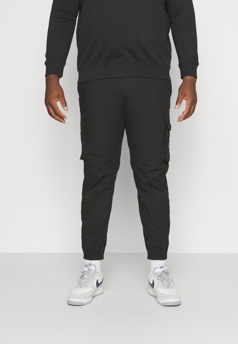 Calvin Klein Jeans Plus Pantalon cargo - black/noir - ZALANDO.BE