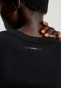 Calvin Klein SLIM  TANK  - Top - ck black