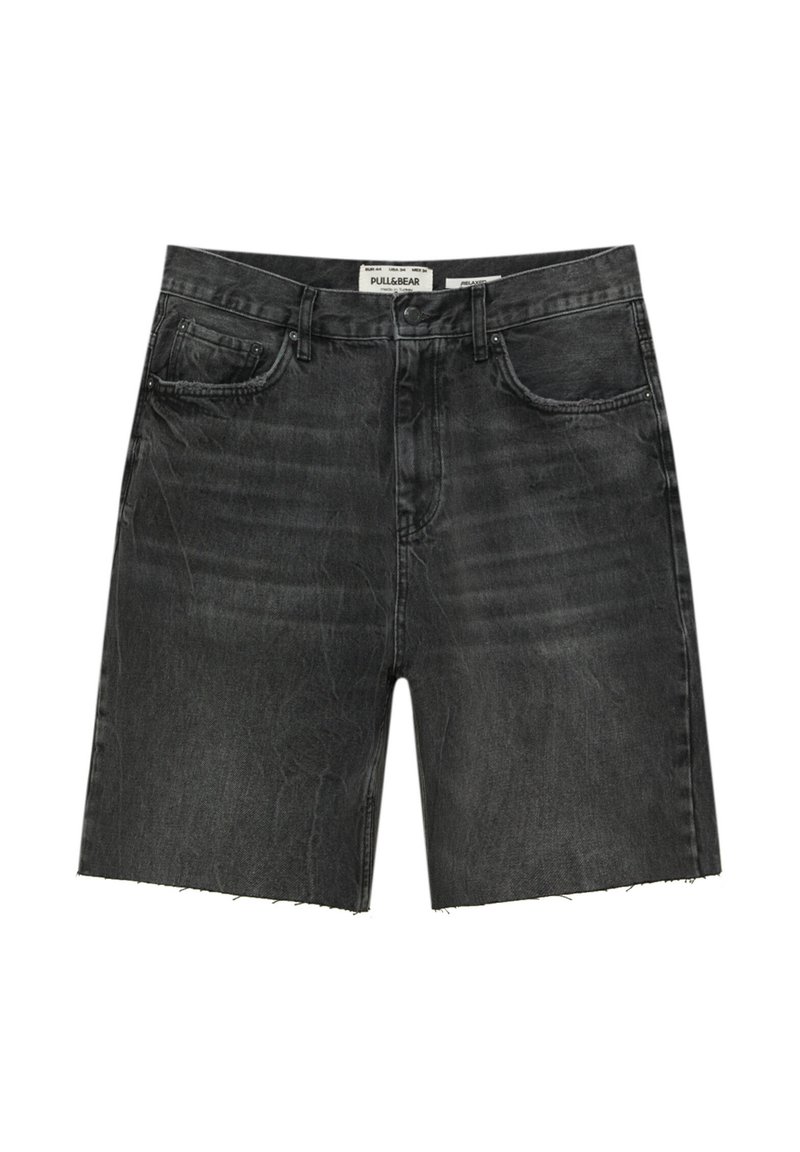 PULL&BEAR Jeansshort donkergrijs PULL&BEAR Jeansshort donkergrijs