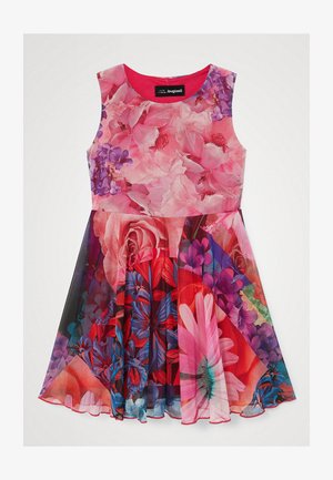 FLORAL - Day dress - black
