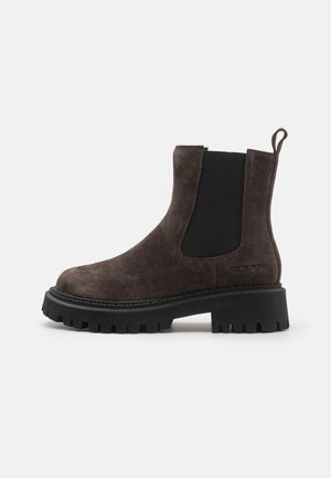 LIORN - Stivaletti con plateau - black