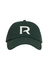 Reiss CHASE LOGO-EMBROIDERED VARSITY BASEBALL  - Šiltovka - dark green